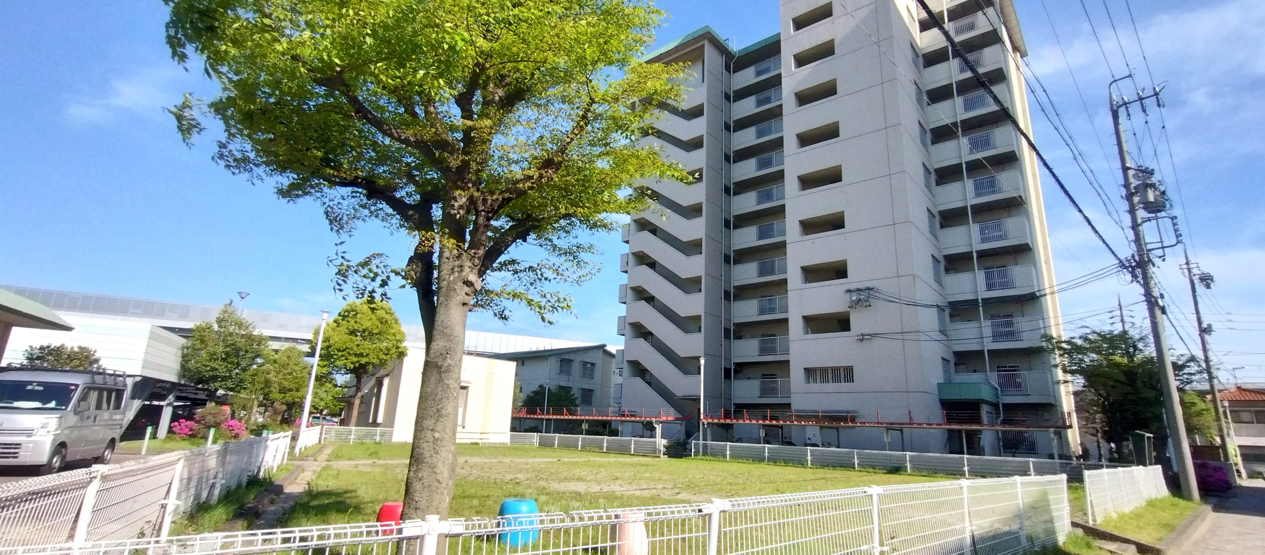 お子様も敷地内で遊んでいただけます