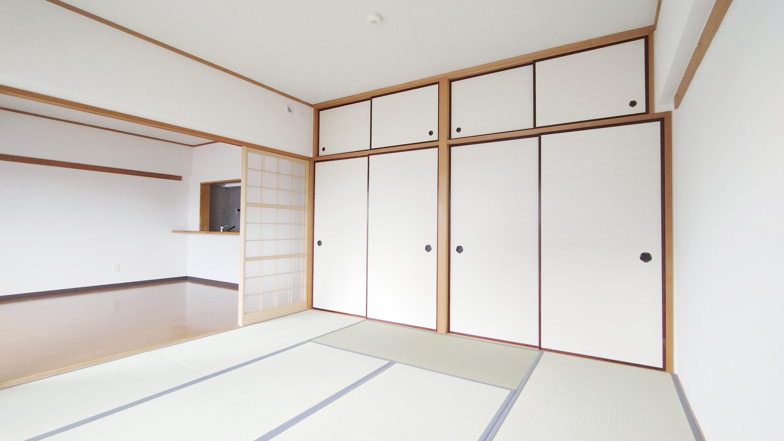 和室は夏は涼しく冬は暖かく過ごせます