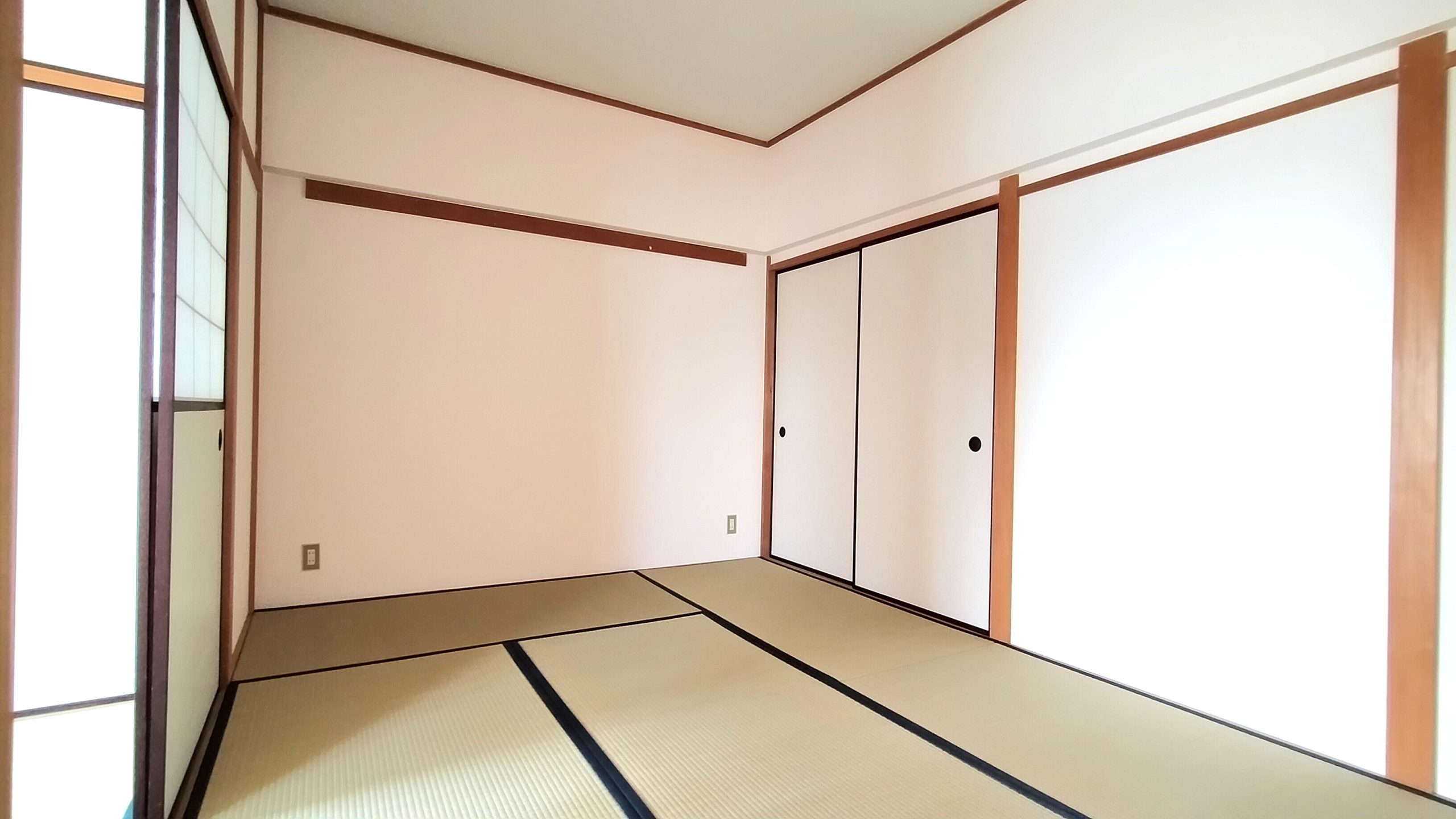 続き和室は夏は涼しく冬は暖かく過ごすことが出来ます