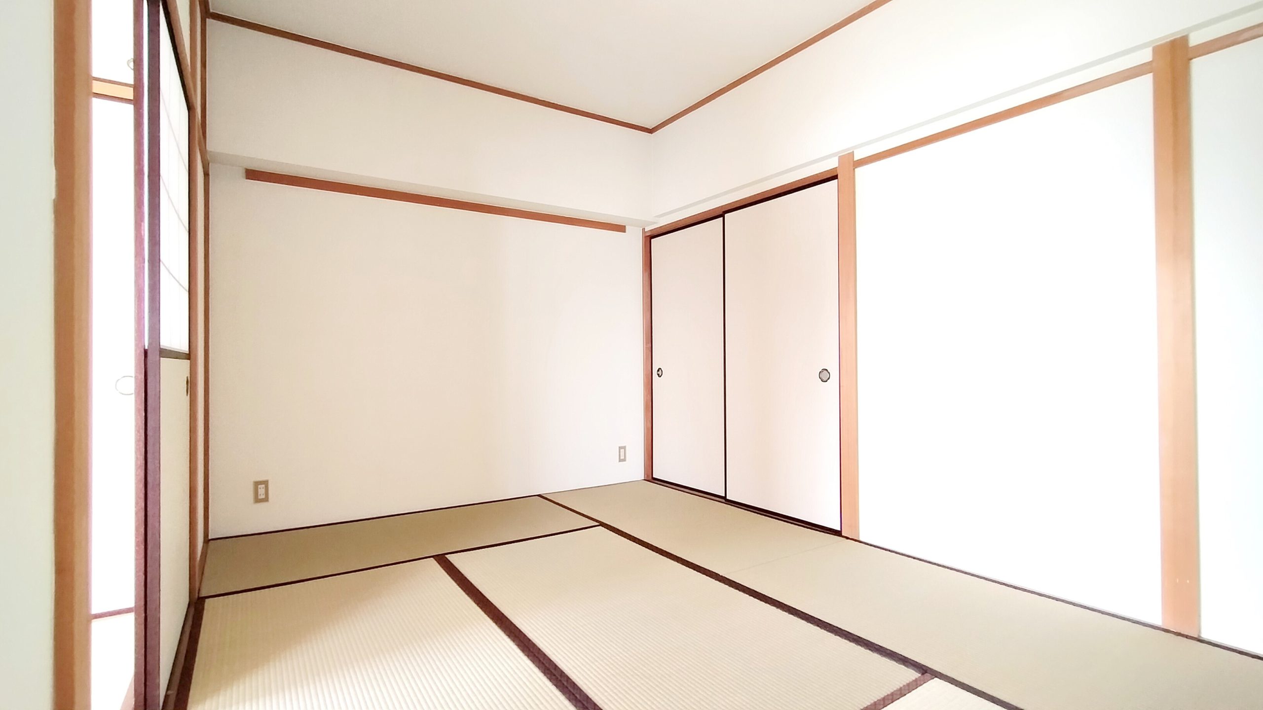 続き和室は夏は涼しく冬は暖かく過ごすことが出来ます