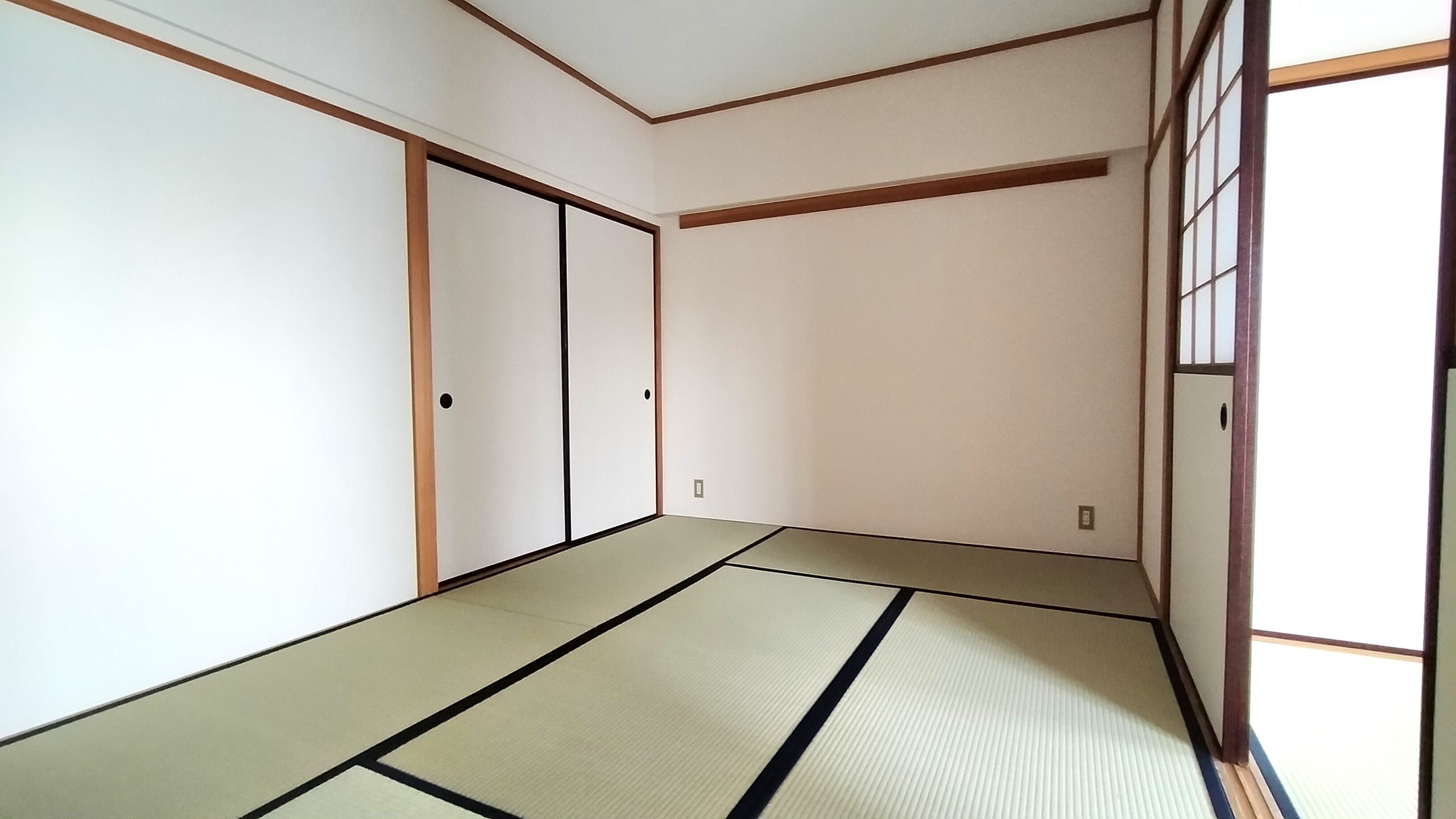 続き和室は夏は涼しく冬は暖かく過ごすことが出来ます