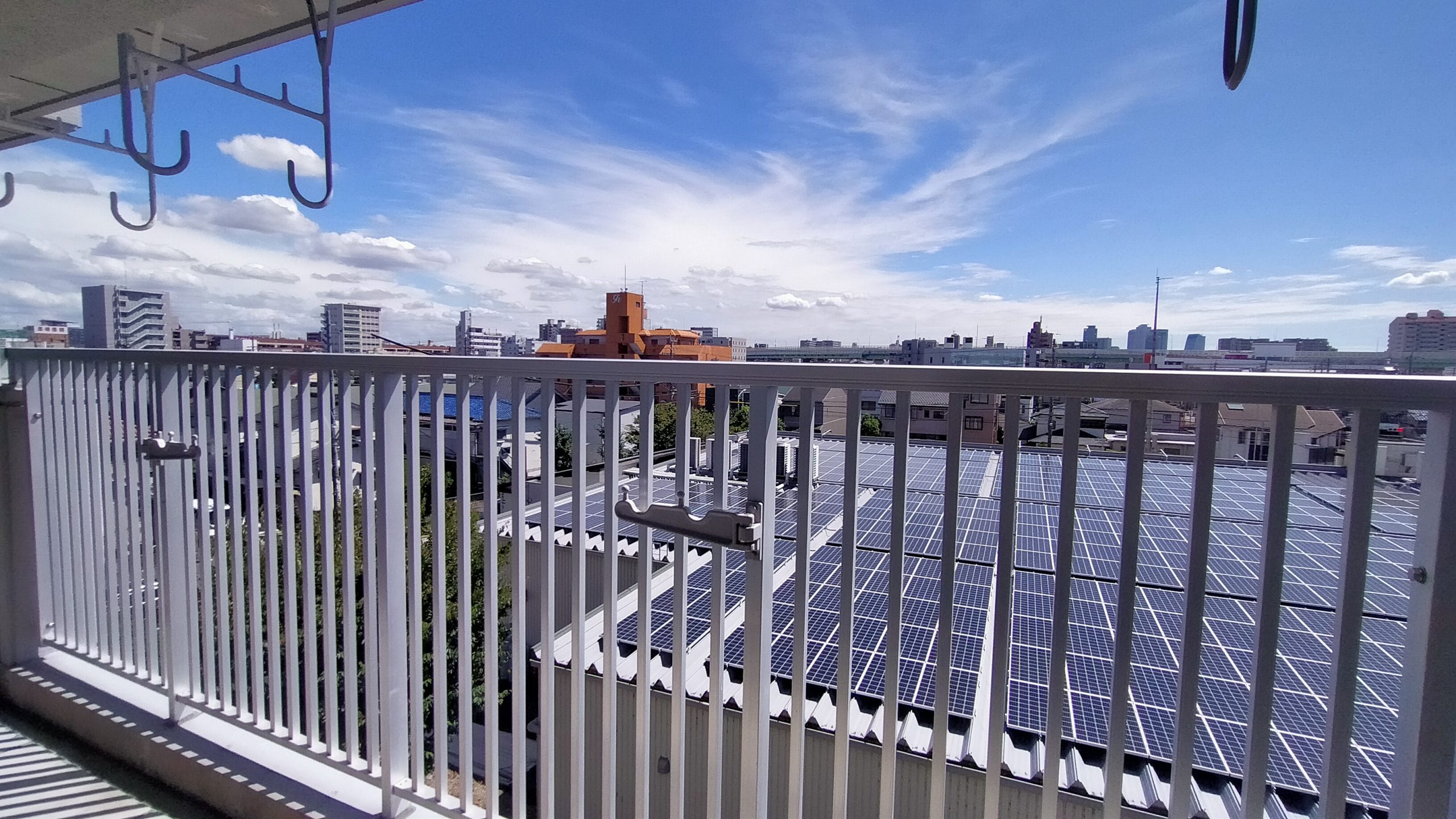 4Fベランダ側南向き眺望