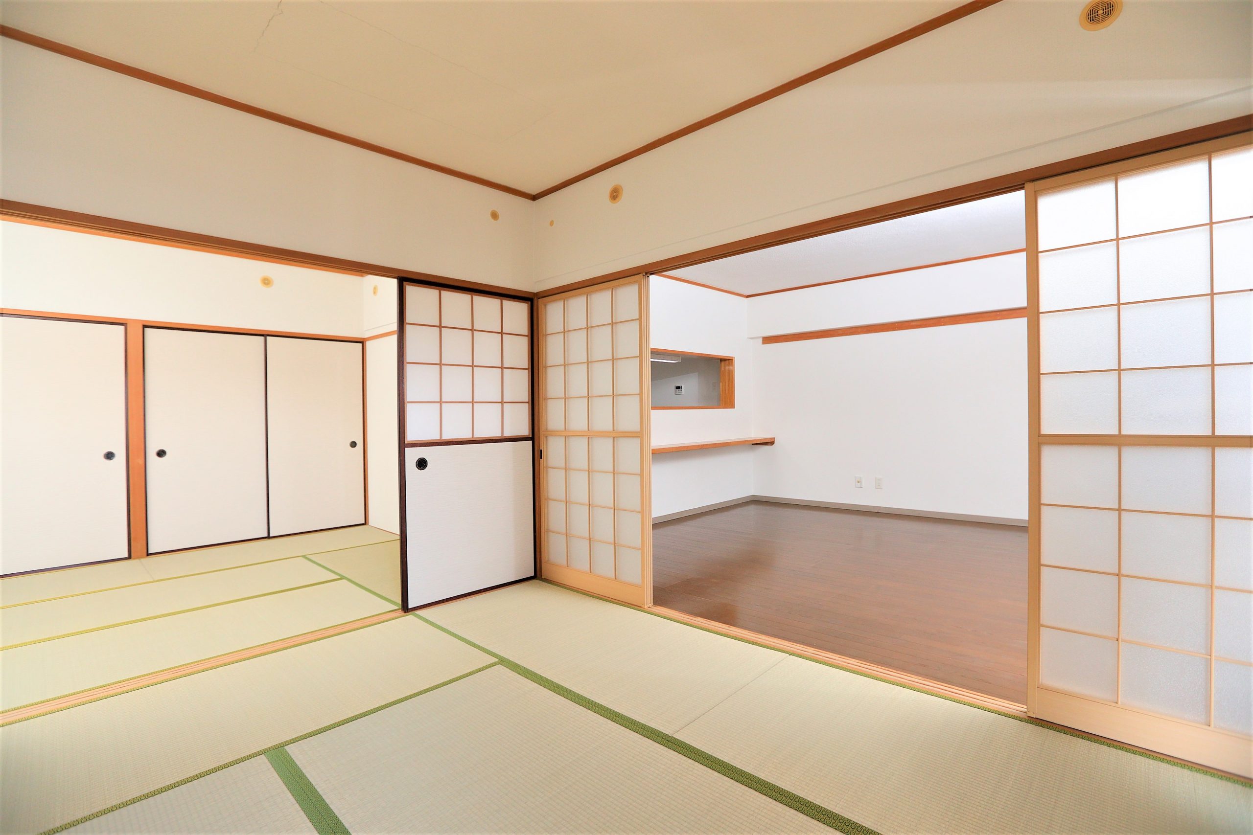 和室からリビング