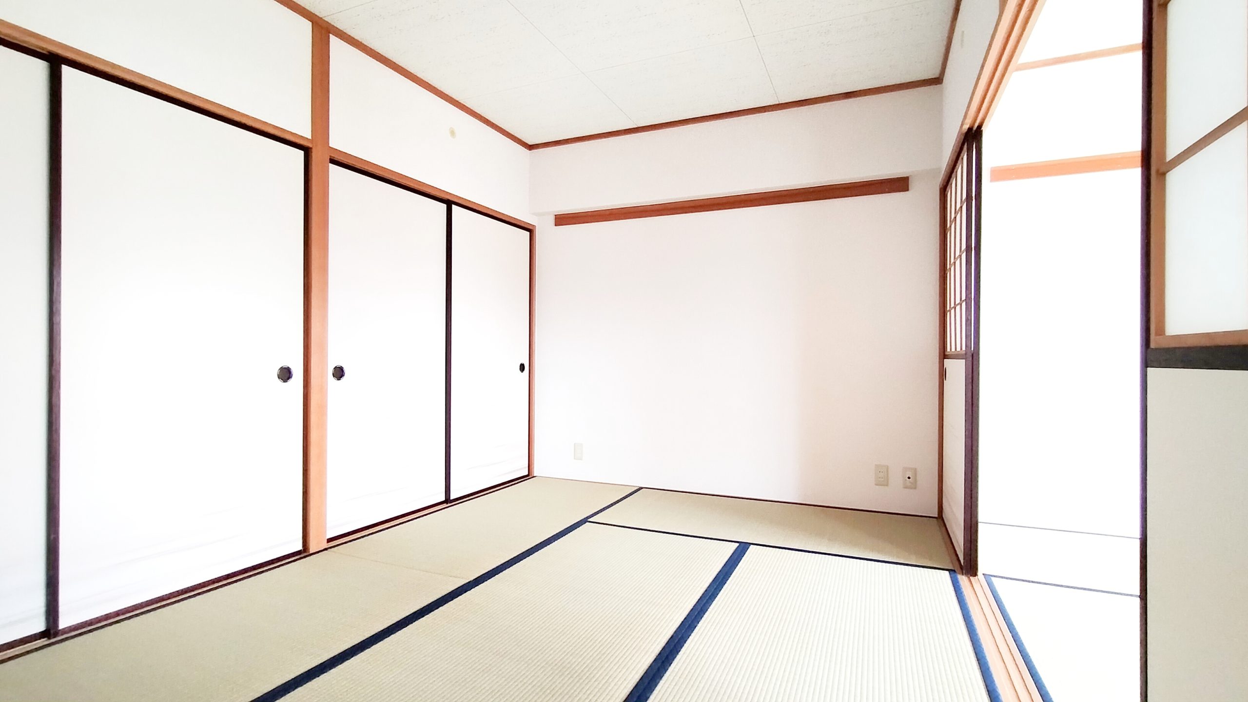 続き和室は夏は涼しく冬は暖かく過ごすことが出来ます