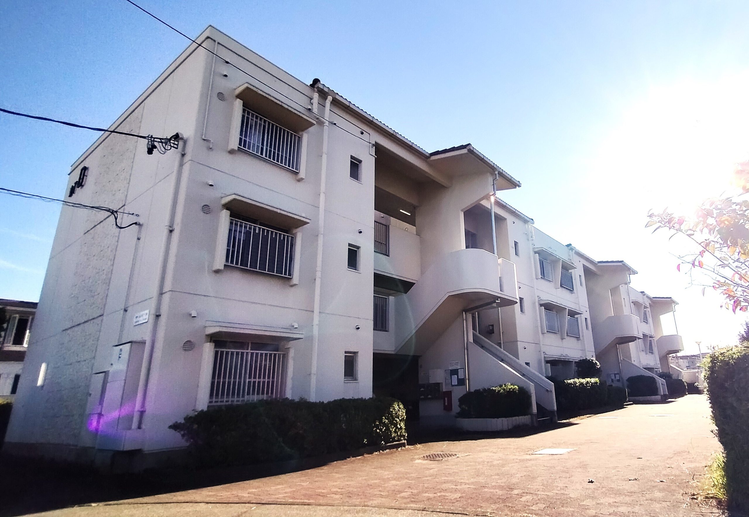 一つ山荘東T-D棟外観