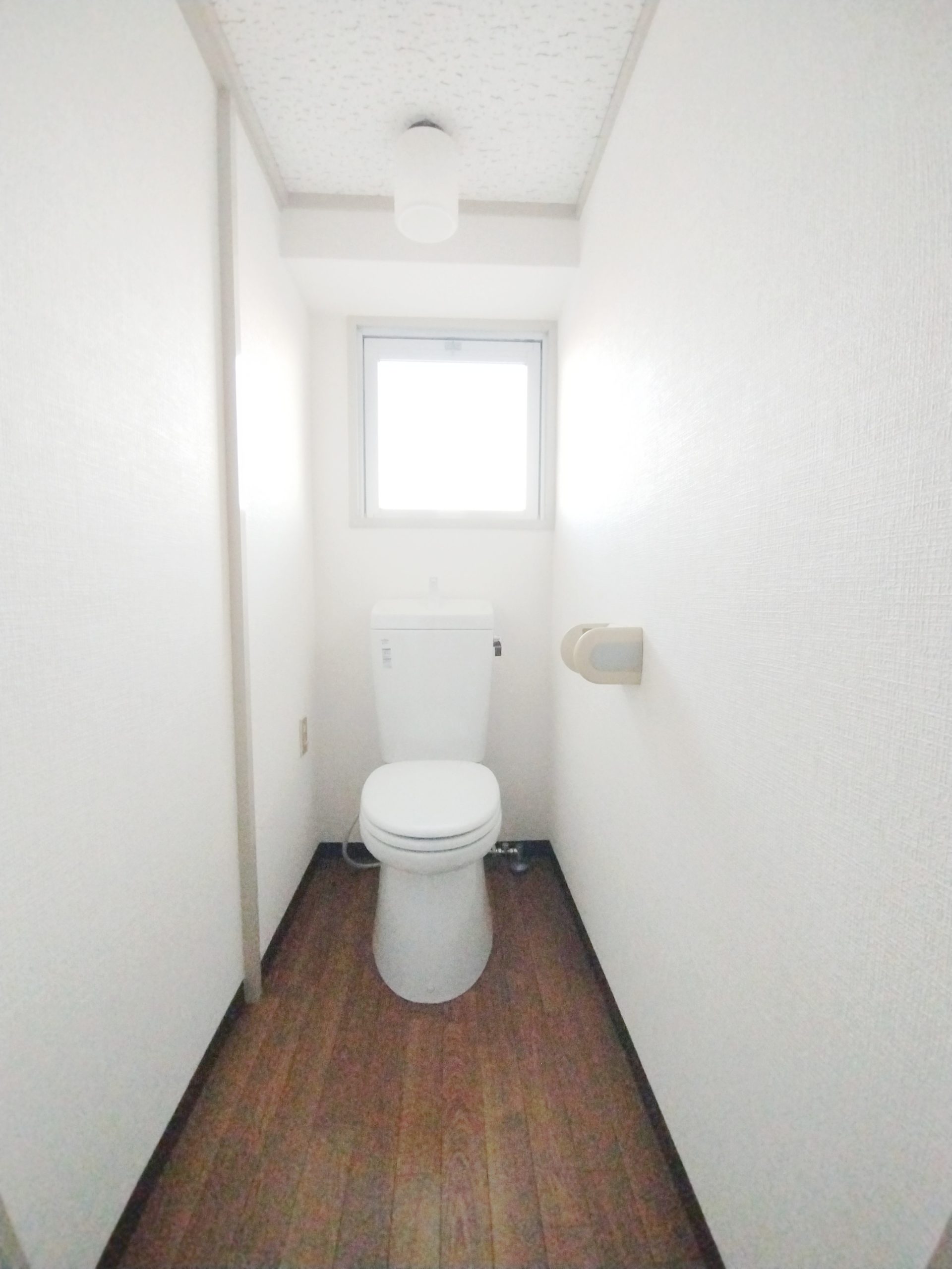 広々したトイレ