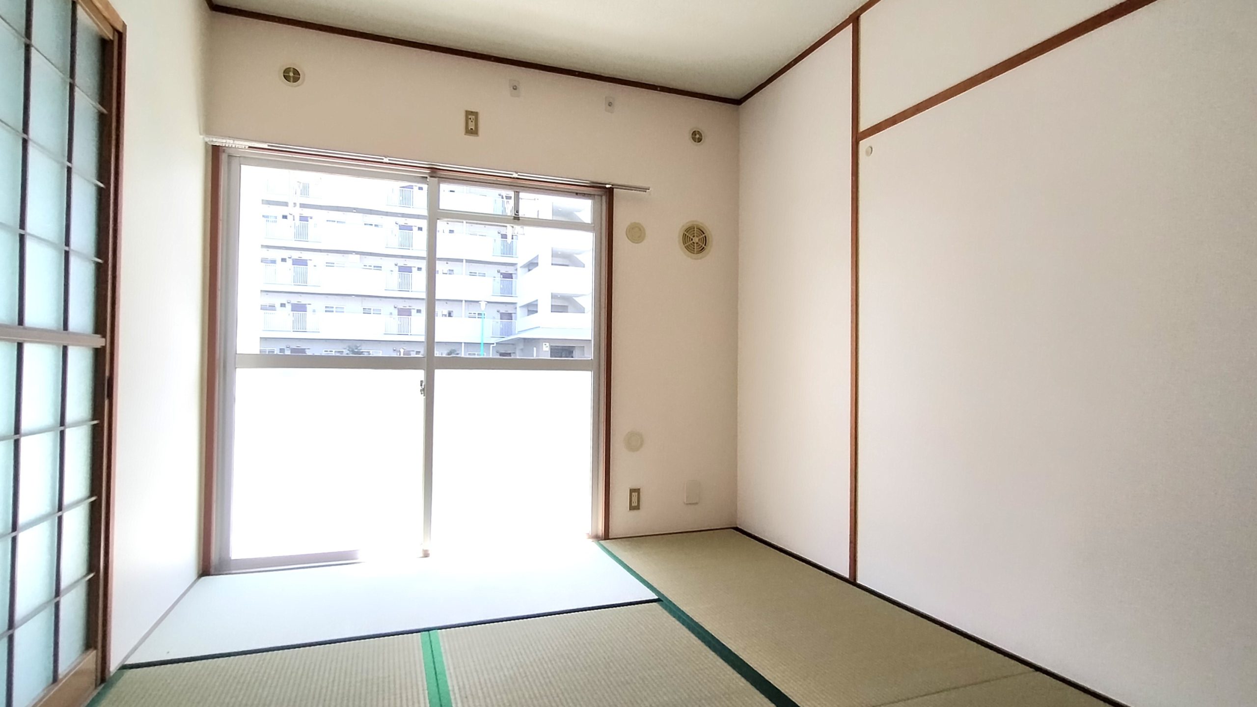 和室も専用庭に続いています