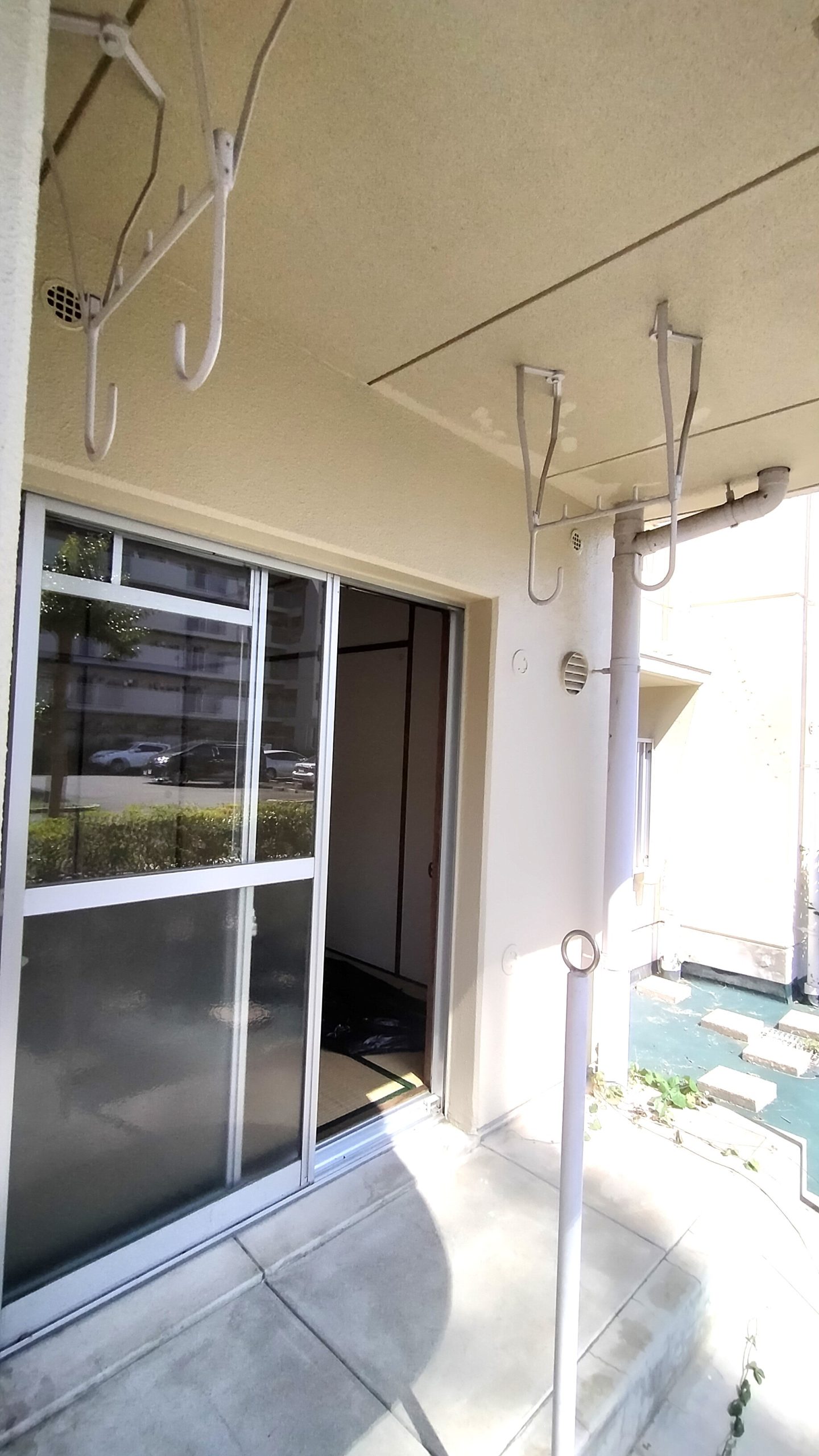 和室から洗濯物も干せます