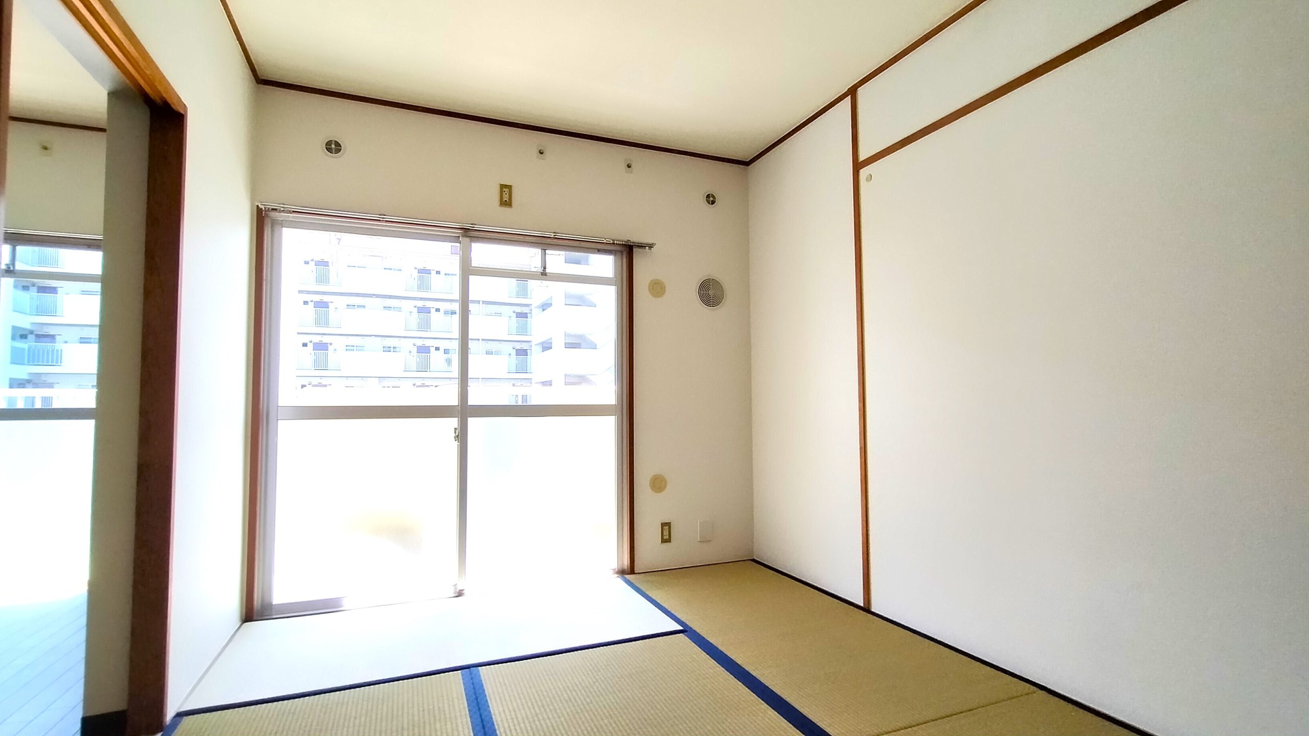 和室もバルコニーに続いています