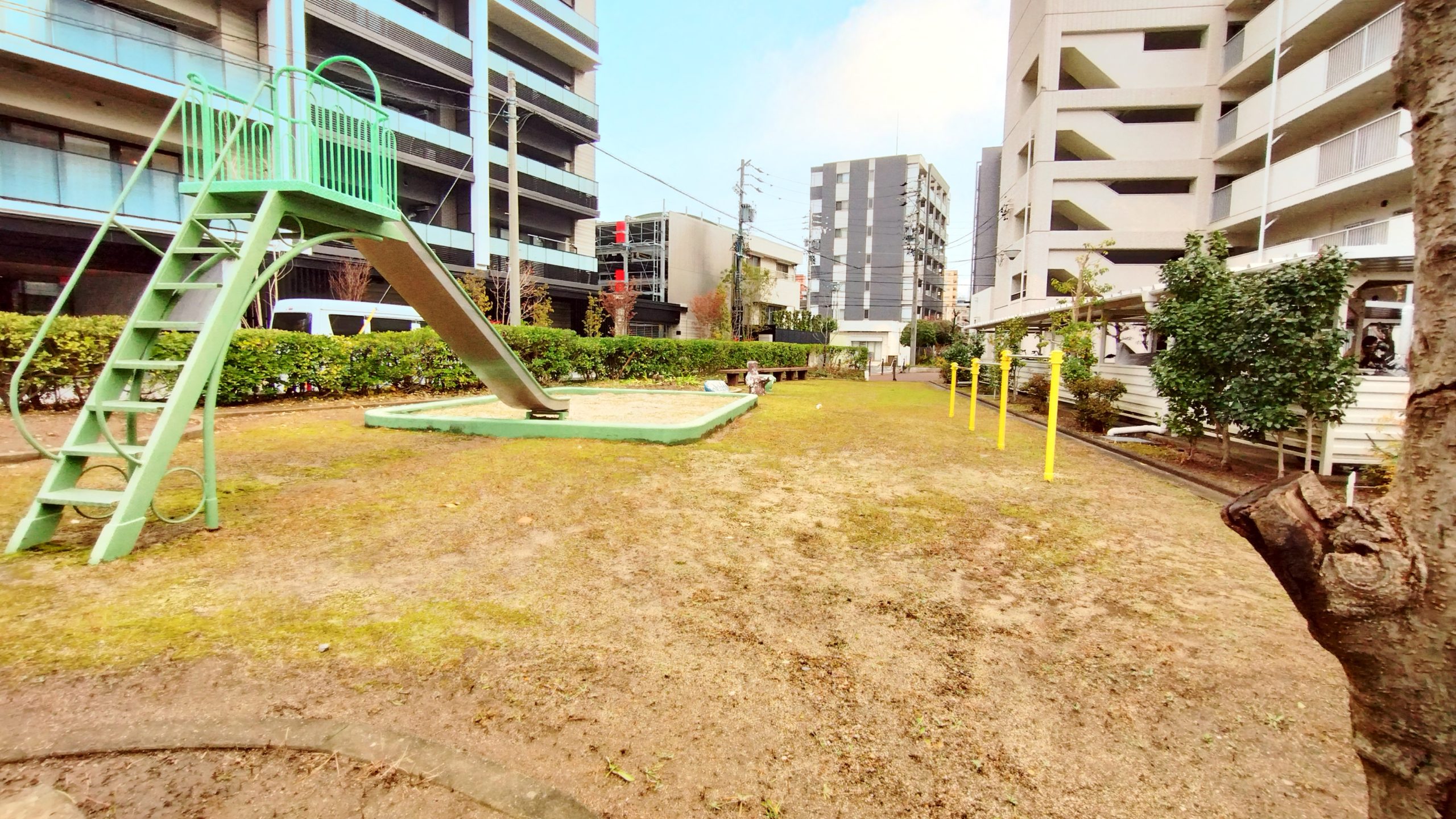 敷地内にはキッズパークもあります
