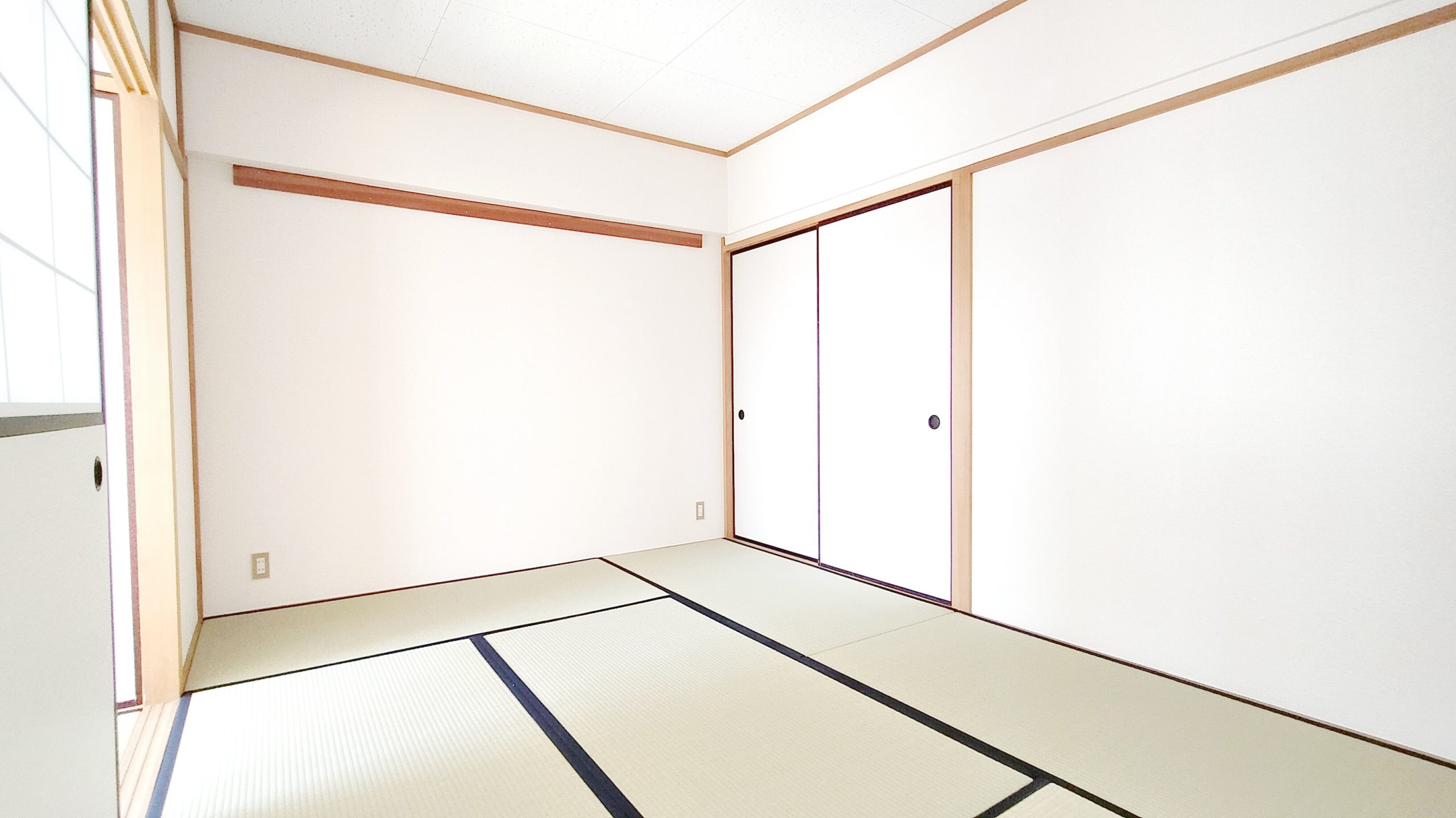 続き和室は夏は涼しく冬は暖かく過ごすことが出来ます