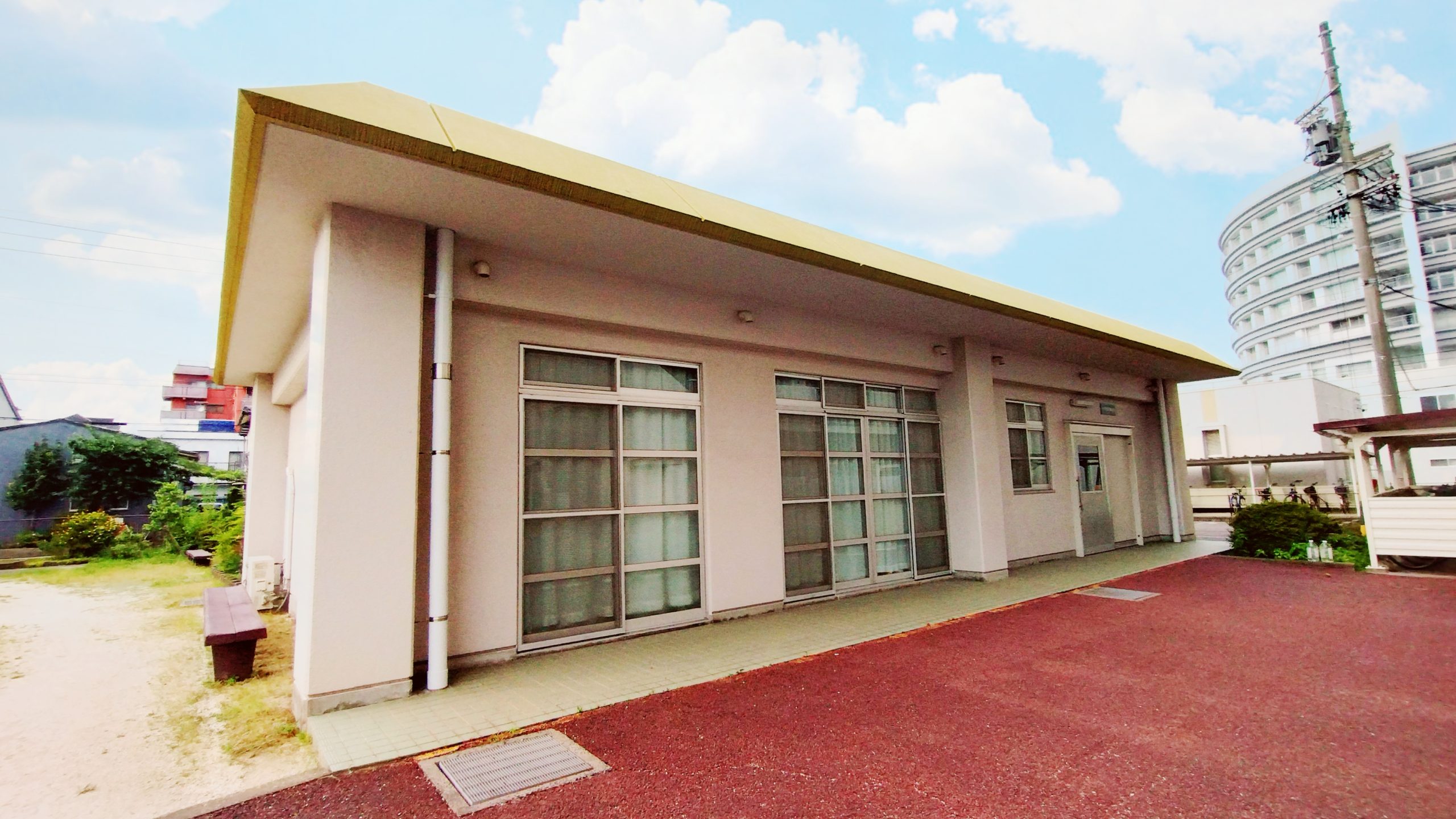 集会所も敷地内にあります