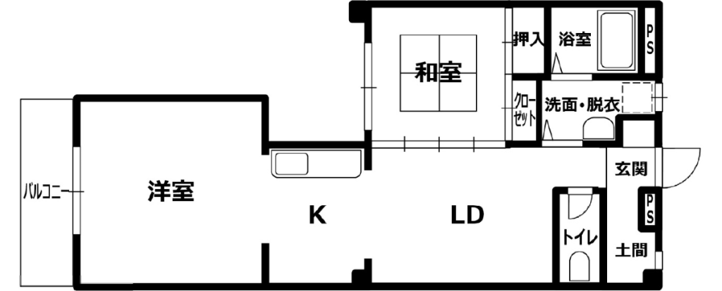 Aタイプ間取り